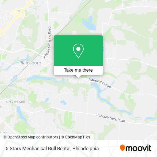 5 Stars Mechanical Bull Rental map