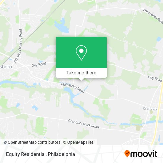 Equity Residential map