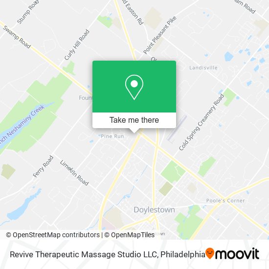 Revive Therapeutic Massage Studio LLC map