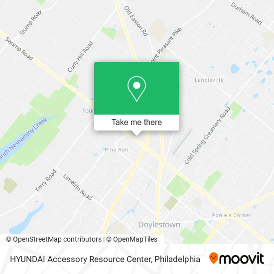 HYUNDAI Accessory Resource Center map