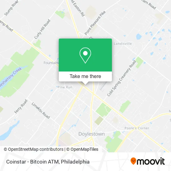 Coinstar - Bitcoin ATM map