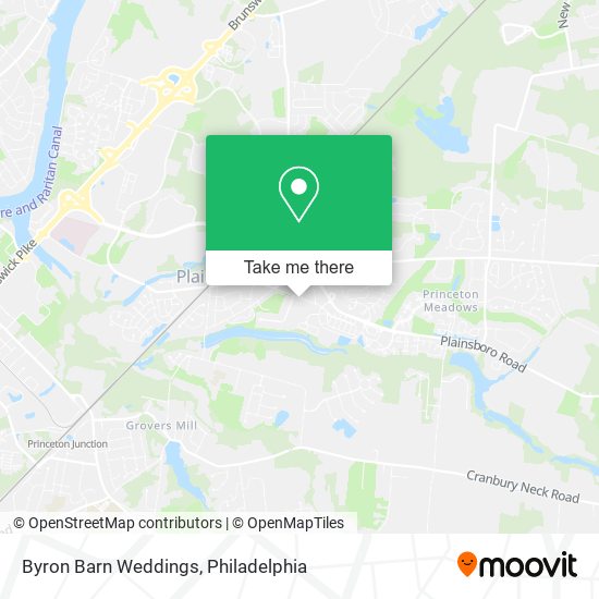 Byron Barn Weddings map