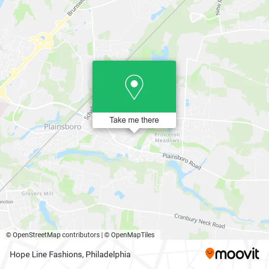 Hope Line Fashions map