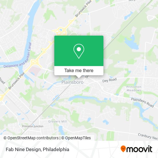 Fab Nine Design map