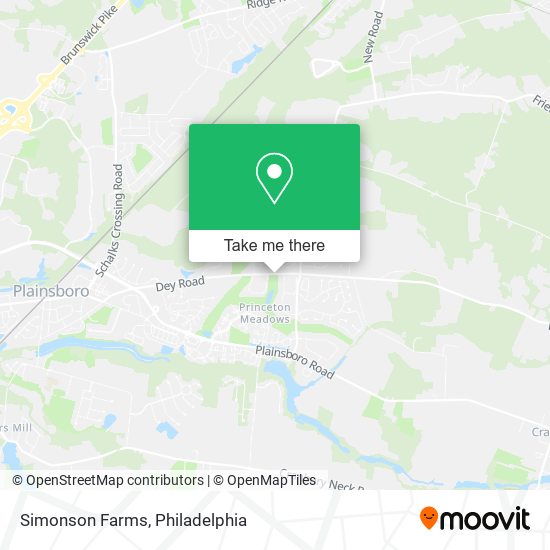 Simonson Farms map