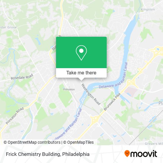 Frick Chemistry Building map