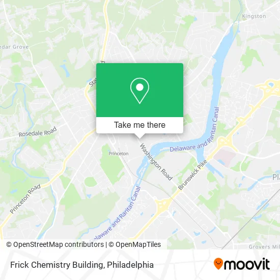 Frick Chemistry Building map