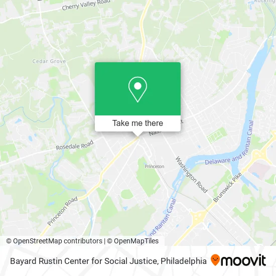 Bayard Rustin Center for Social Justice map
