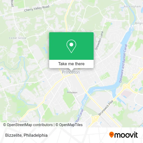 Bizzelite map