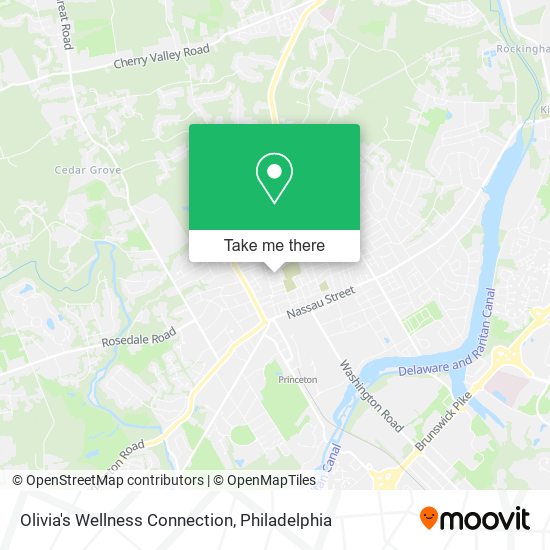 Mapa de Olivia's Wellness Connection