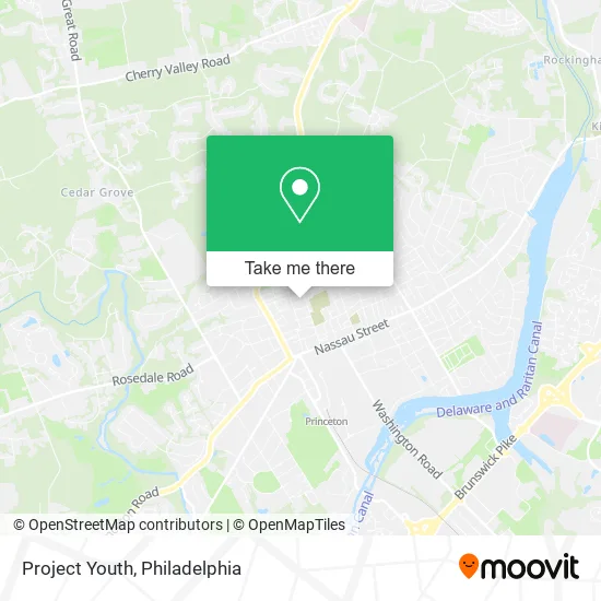 Project Youth map