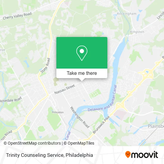 Mapa de Trinity Counseling Service