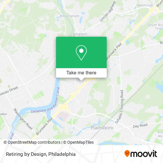 Retiring by Design map