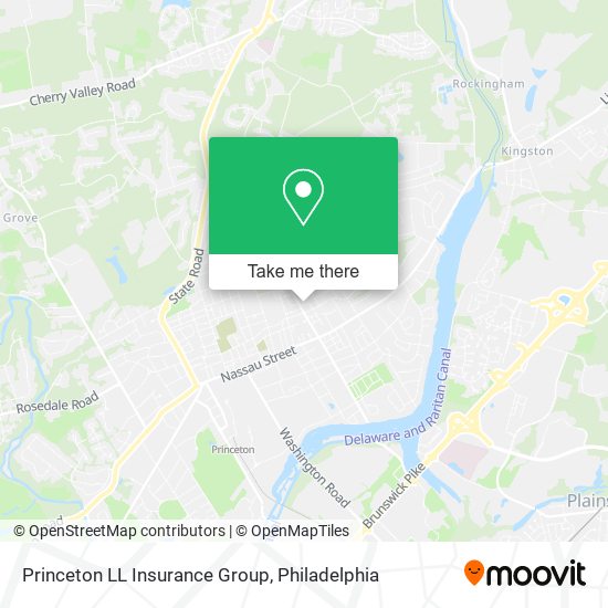 Princeton LL Insurance Group map