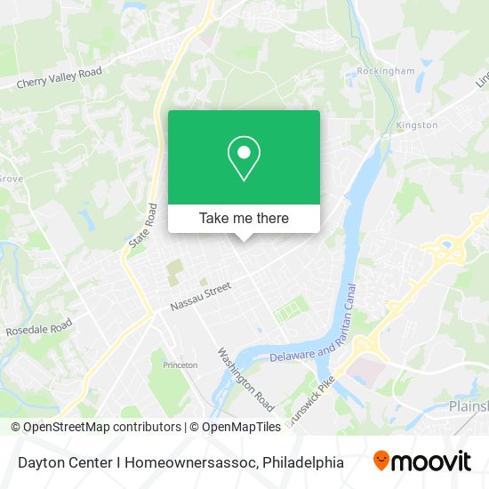 Mapa de Dayton Center I Homeownersassoc