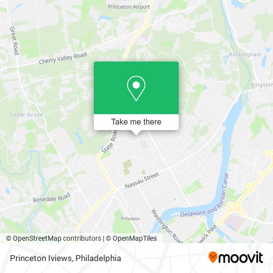Princeton Iviews map