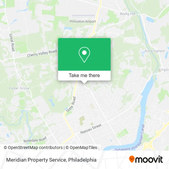Meridian Property Service map