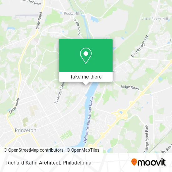Richard Kahn Architect map