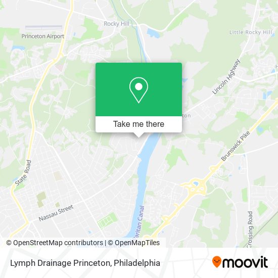 Lymph Drainage Princeton map