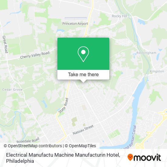 Mapa de Electrical Manufactu Machine Manufacturin Hotel