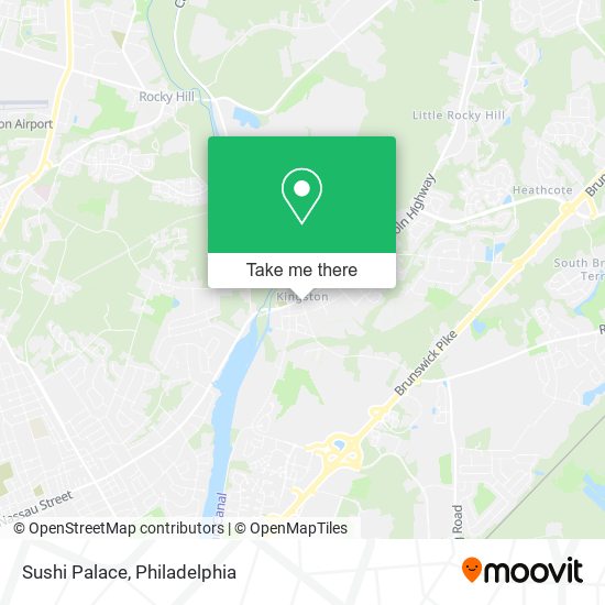 Mapa de Sushi Palace