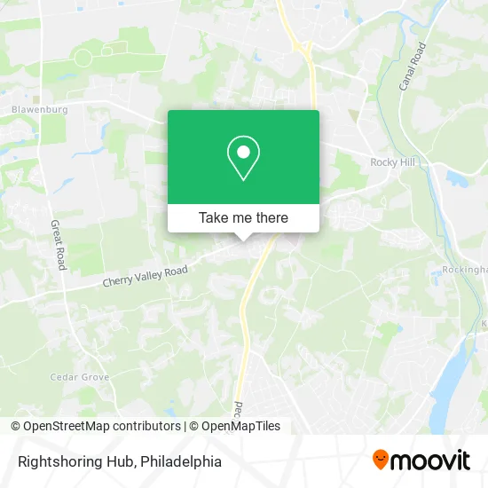 Rightshoring Hub map