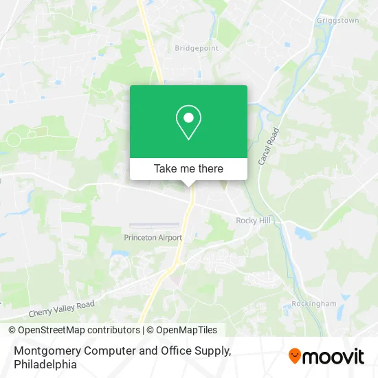 Montgomery Computer and Office Supply map