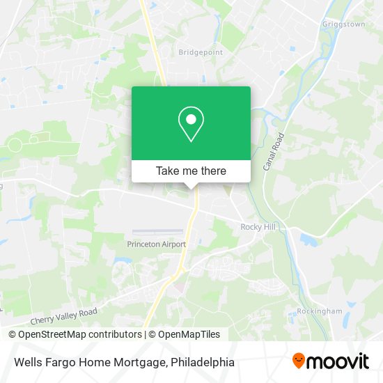 Mapa de Wells Fargo Home Mortgage