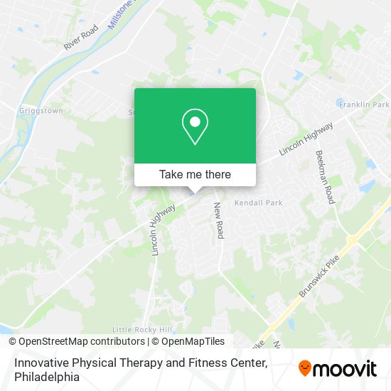 Innovative Physical Therapy and Fitness Center map