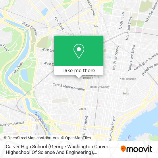 Carver High School (George Washington Carver Highschool Of Science And Engineering) map