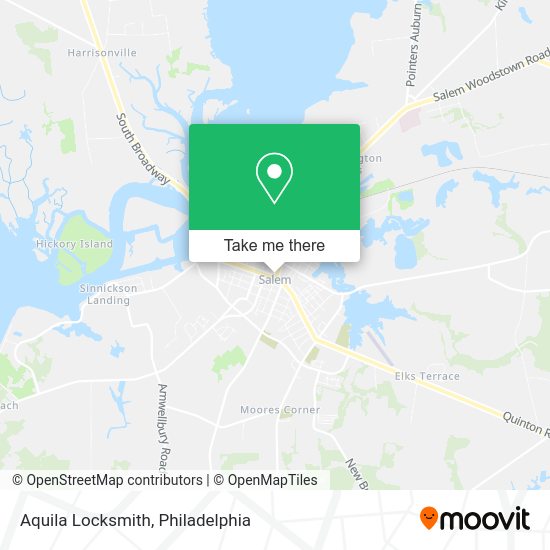 Mapa de Aquila Locksmith