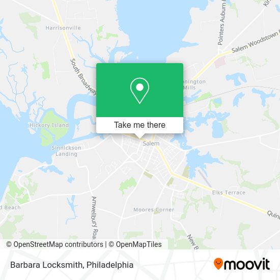 Mapa de Barbara Locksmith