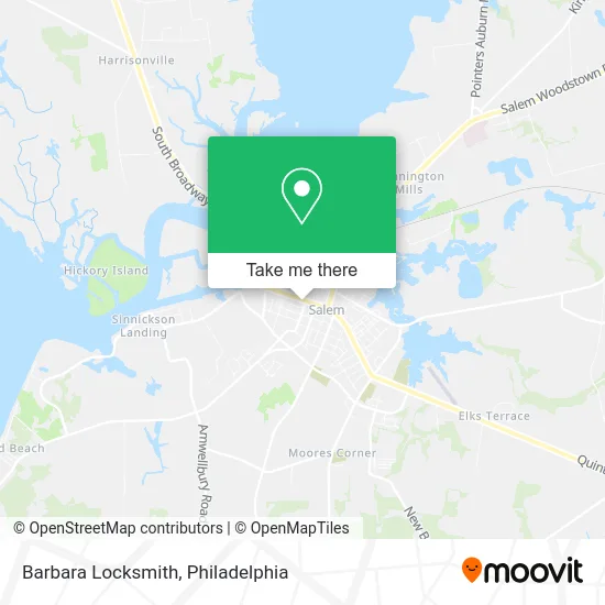 Barbara Locksmith map