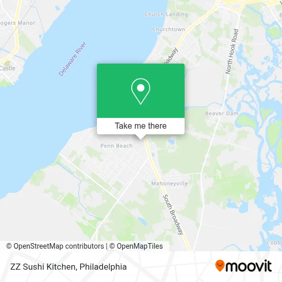 ZZ Sushi Kitchen map