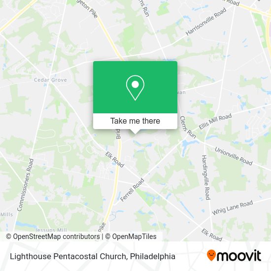 Lighthouse Pentacostal Church map