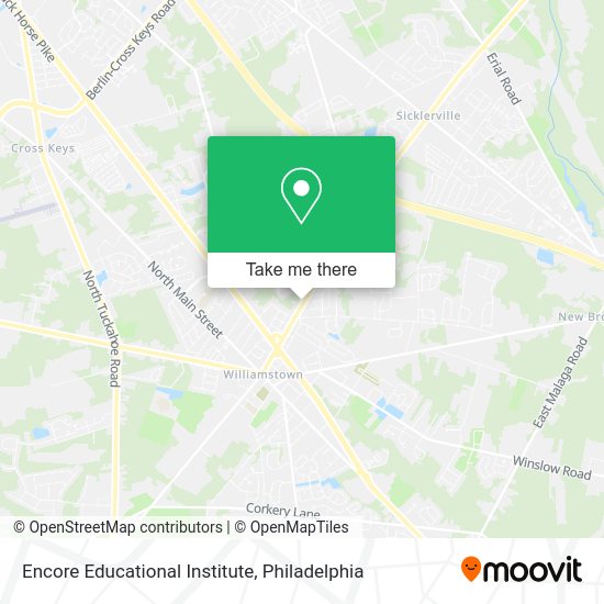 Mapa de Encore Educational Institute