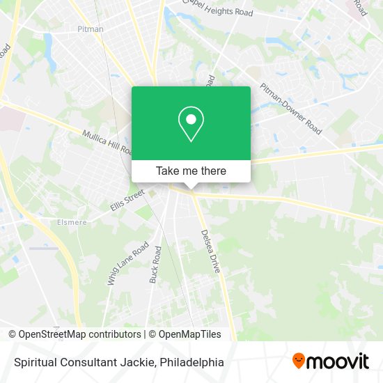 Mapa de Spiritual Consultant Jackie