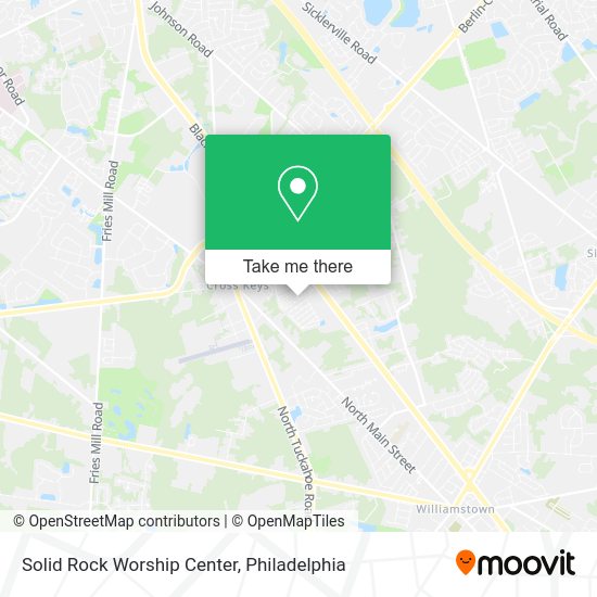 Solid Rock Worship Center map