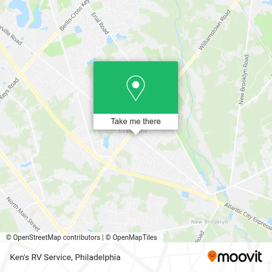 Ken's RV Service map