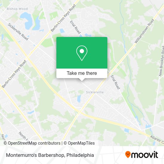 Montemurro's Barbershop map