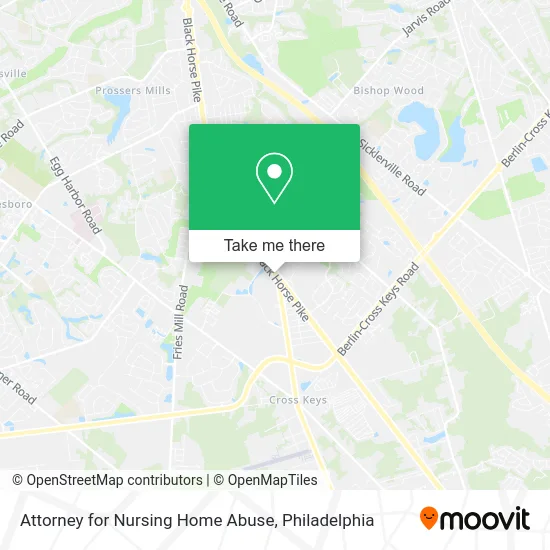 Attorney for Nursing Home Abuse map
