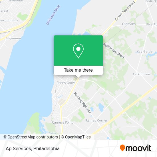 Mapa de Ap Services