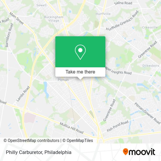 Philly Carburetor map