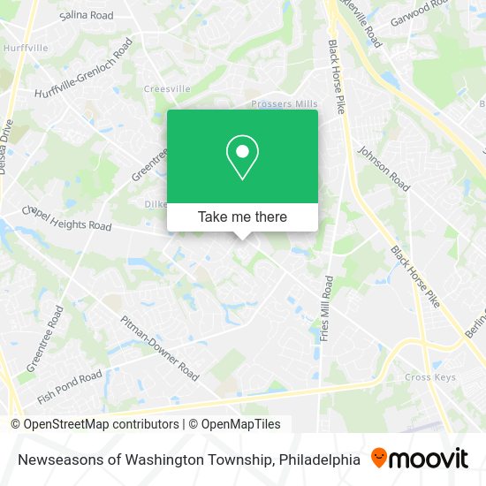 Mapa de Newseasons of Washington Township
