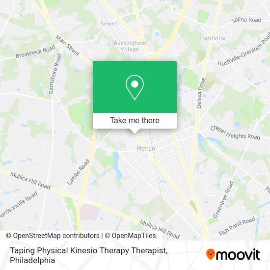 Taping Physical Kinesio Therapy Therapist map