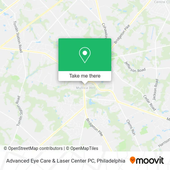 Advanced Eye Care & Laser Center PC map
