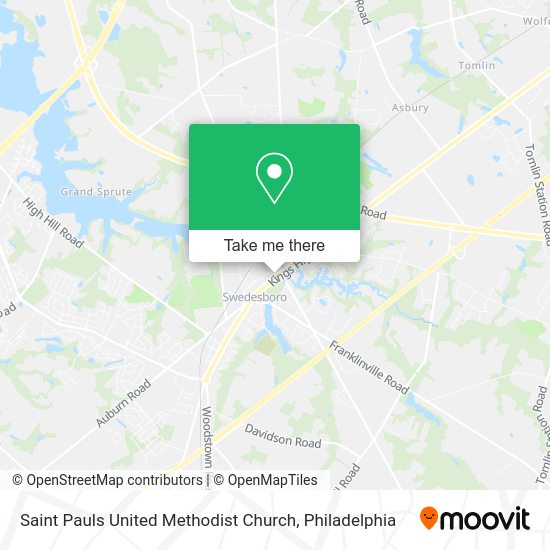 Mapa de Saint Pauls United Methodist Church