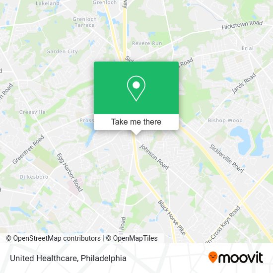 Mapa de United Healthcare