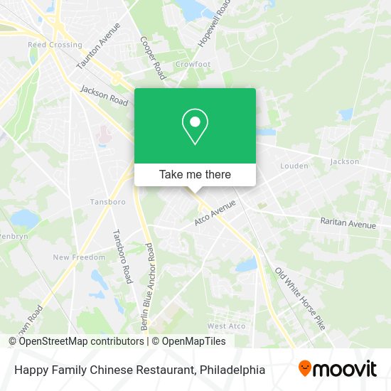 Happy Family Chinese Restaurant map