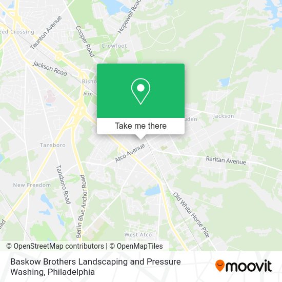 Baskow Brothers Landscaping and Pressure Washing map
